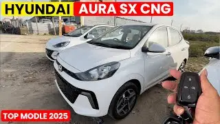 Hyundai Aura SX CNG 2025 Top Model | Aura CNG | New Aura SX CNG 2025