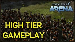 High Tier Strategy Battle - Total War Arena Gameplay