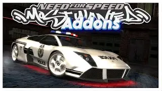 Lamborghini Murciélago PPV Pursuit Edition • Addons Cars Gameplay • NFS Most Wanted 2005 PC