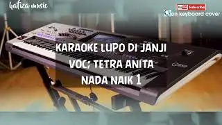 Karaoke lupo dijanji tetra anita nada cewek naik