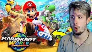 🔥PREMIERA! WYRUSZYŁEM W TRASĘ Z *MARIO* w MARIO KART WORLD! #1
