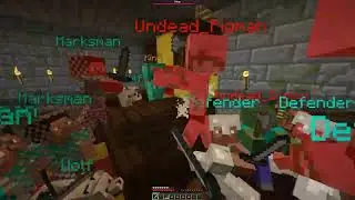 Castle Siege like mineplex with CustomNPCs