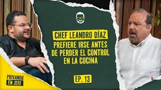 CHEF LEANDRO D&Iacute;AZ PREFIERE IRSE ANTES DE PERDER EL CONTROL EN LA COCINA