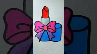 Coloring lipstick #art #drawing #panting #shorts #viral