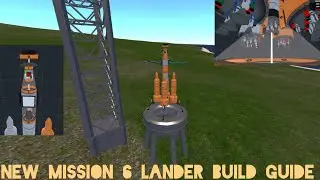 Ellipse Rocket Simulator/ Sandbox # PREMIUM # My New Mission 6 Lander Design