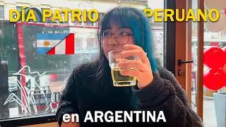 🧆VLOG Probando comida Peruana 🔴 ⚪🔴 Dia de la Independencia de Per&uacute; 2025 🇵🇪