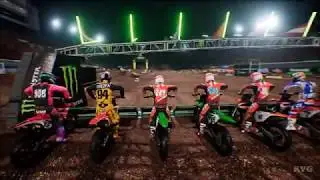 Monster Energy Supercross - Multiplayer Gameplay (PC HD) [1080p60FPS]