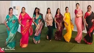 Women Dance in Indian Sari (173) Vanita Samaj - Grace, Joy & Togetherness.