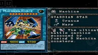 Yu-Gi-Oh! Forbidden Memories Rising Of Wicked Gods. Get!   Machina Force