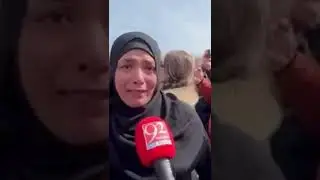 Women crying during interview#imrankhan #pti #shorts