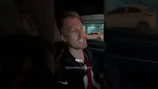 He used to pull a hoe and now he's driving a Porsche