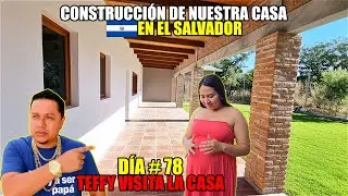 DÍA #78 DE CONSTRUCCIÓN DE NUESTRA CASA EN EL SALVADOR😱 ASÍ QUEDARÁ EL CORREDOR DE LA CASA