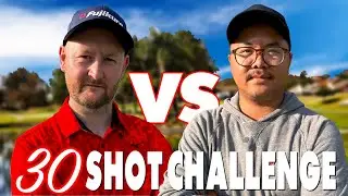 PGA Pro Challenges Scratch Golfer To A Match! #30shotchallenge