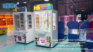 EPARK Magical Sticks Coin Operated Arcade Push Toy Prize Vending Game Machine For Sale