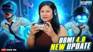 🔴LETS EXPLORE 4.0 UPDATE WITH @FaceMeGaming !!!🎀 #shorts #shortsfeed #bgmilive #girlgamer
