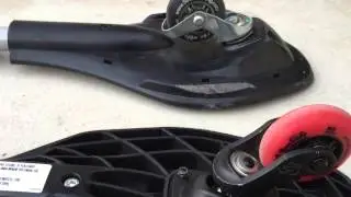 Wave 360 board's bidirectional caster