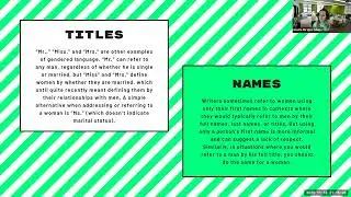 Writing for Inclusivity: Using Gender-Inclusive Language