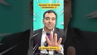 🚨Reliance Jio Internship 2025 &ndash; Stipend + Certification | Freshers, Students Eligible #freshersjobs