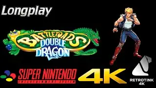 Battetoads & Double Dragon The Ultimate Team ▪ Super Nintendo ▪ Retrotink 4K ▪ Longplay