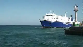 PANORAMA  ARRIVAL TO RAFINA PORT