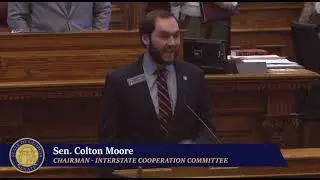 Senator Colton Moore Speaks Day After Arrest