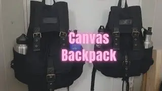 Gootium 21101 Specially High Density Thick Canvas Backpack Rucksack Review