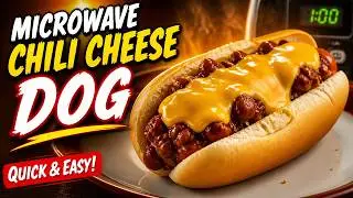 How to make a hotdog with chili and cheese inside of the microwave