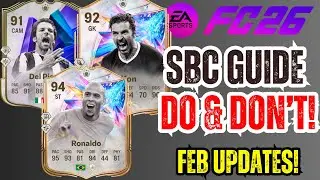 The COMPLETE SBC Guide in FC 26 (What to Do & What to Avoid!) - FEB UPDATES