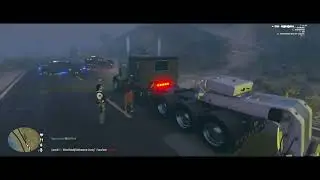 Private police escort Montana Roleplay!!!!!! Hauling Roleplay!!! Fivem.