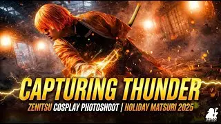 Capturing Thunder ⚡ Zenitsu Cosplay Photoshoot | Holiday Matsuri 2025”