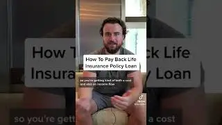 The best way to pay back your #LifeInsurance loan - so you can do it again & again to build #Wealth