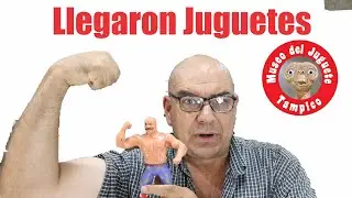 Llegaron juguetes con variantes al museo, desde luchadores Mickey Mouse de marx toys alf etc
