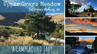 Upper Grays Meadow / California's Highway 395 / A Campground Fav!