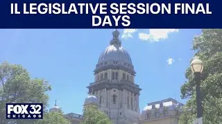Illinois legislative session's final days to address Bears stadium, CTA issues, more
