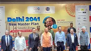 Delhi 2041 New Master Plan An Interactive Session@PHD House