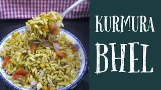 Home style super quick Kurmura Bhel 🤌 Diet friendly evening snack option 😋 @batatyachibhaaji
