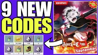 🎃SEPTEMBER CODES🎃 BLACK CLOVER MOBILE PROMO CODES SEPTEMBER 2025 - BLACK CLOVER MOBILE COUPON CODES