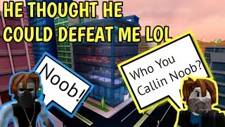 [PART 1]He THOUGHT he would WIN!|•|Roblox Jailbreak