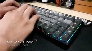 RK G68 with Akko CS Jelly Black & Akko Psittacus