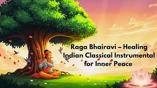Healing Raga Bhairavi &ndash;Indian Classical Instrumental for Inner Peace ,Mindfulness , Relaxation,calm