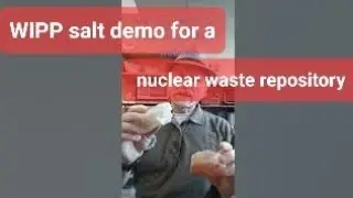 Salt from the waste isolation pilot plant