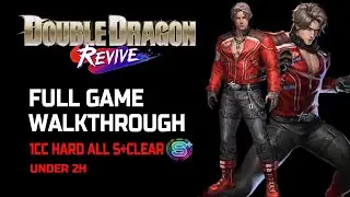 Double Dragon Revive Full Game Walkthrough (1CC HARD ALLS+) | No Commentary Longplay | 4KUHD
