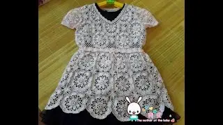 Crochet Patterns/ free/ crochet baby dress/ 4609
