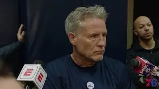 Brett Brown | Shootaround (10.18.17)