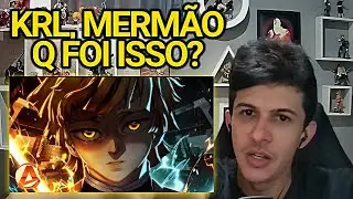 ♪ Zenitsu (Demon Slayer) | Olhos Abertos | AniRap - REACT