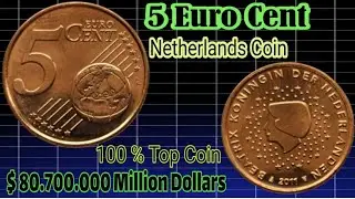 5 Euro Cent 2011 Netherlands Coin Value in Dollars | Rare Dutch Coin | Old Coin Vault