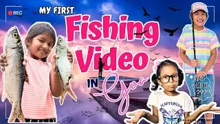 I'M 8 AND CATCHING FISH FOR THE FIRST TIME! What Did I Catch ?? 😳 | Fishing in Goa ❤️