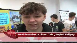 STIRILE EURO TV: Porti deschise la Liceul Tehnologic. „Anghel Saligny” Bacău