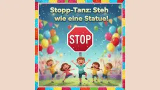 Steh wie eine Statue! 🛑 Der lustigste Stopptanz f&uuml;r Kinder | Party-Mitmachlied