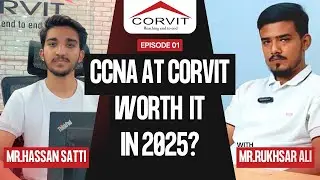 CCNA at Corvit | CCNA 2025 | Student Interview | Corvit Rawalpindi
